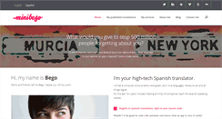 Desktop Screenshot of minibego.com